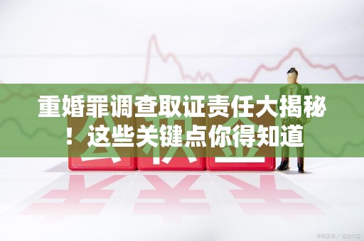 永安重婚罪调查取证责任大揭秘！这些关键点你得知道