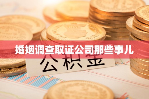 永安婚姻调查取证公司那些事儿