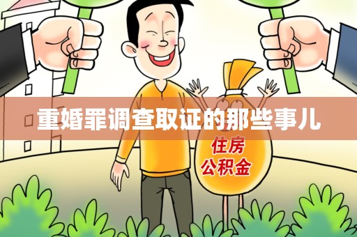永安重婚罪调查取证的那些事儿
