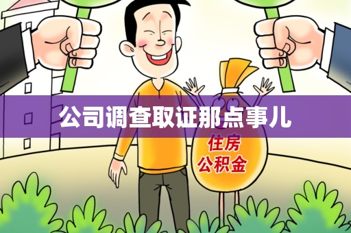 永安公司调查取证那点事儿
